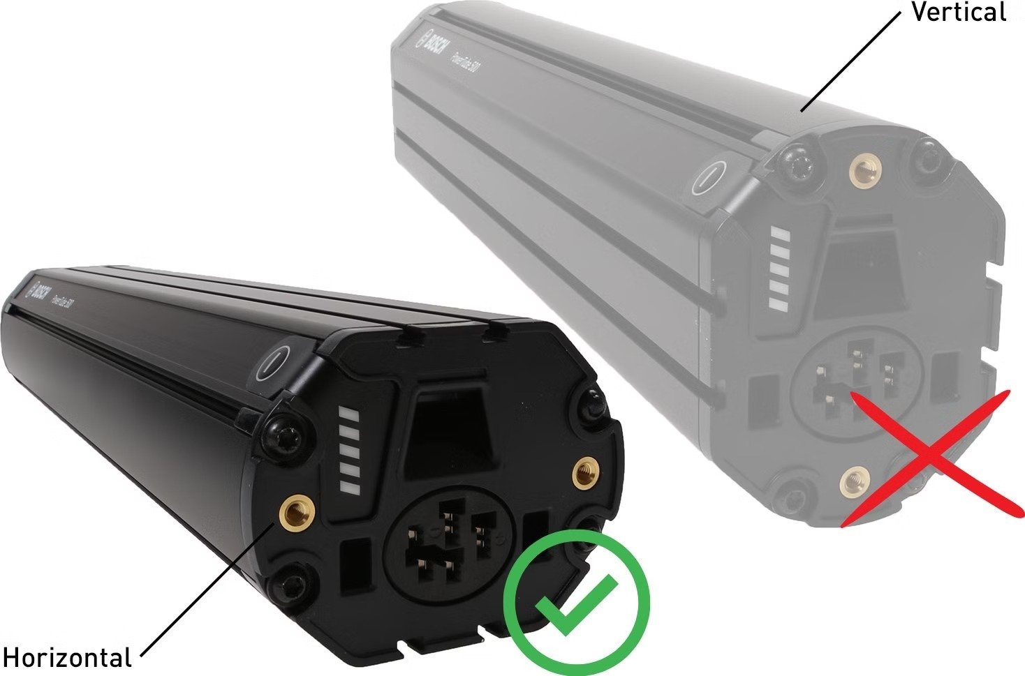 Batterie Bosch Powertube 500 Horizontal 500 Wh 2 Batterie Bosch Powertube 500 Horizontal 500 Wh – Image 2