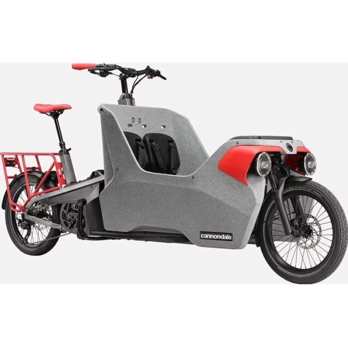 Vélo Cargo Électrique Cannondale Wonderwagen Neo 2 Shimano Deore 10V 545Wh 20" Gris