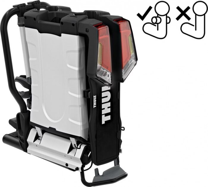 Porte-Vélos sur Boule d'Attelage Thule EasyFold XT F Fix4Bike – Image 3
