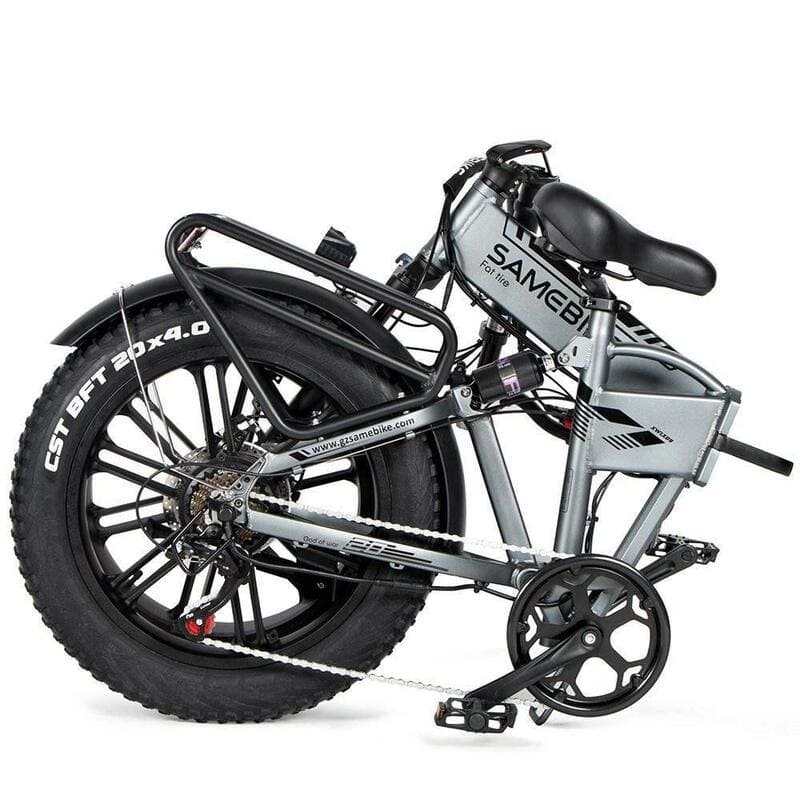 Samebike XWLX09 Silver Arrow 500W 20'' Fat Bike VTT électrique 10Ah Batterie 4 Samebike XWLX09 Silver Arrow 500W 20'' Fat Bike VTT électrique 10Ah Batterie – Image 4