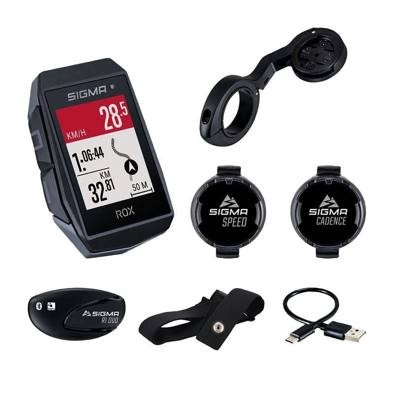 Sigma compteur rox11.1 evo gps noir 1 Sigma compteur rox11.1 evo gps noir