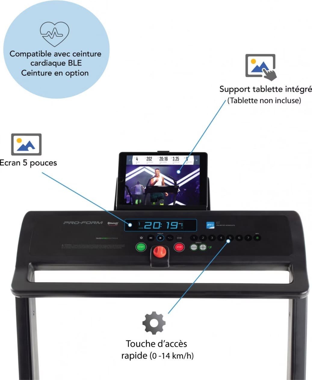 Tapis de course Pro-Form City L6 2 Tapis de course Pro-Form City L6 – Image 2