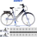 Vélo Ville Électrique Urbanbiker Sidney