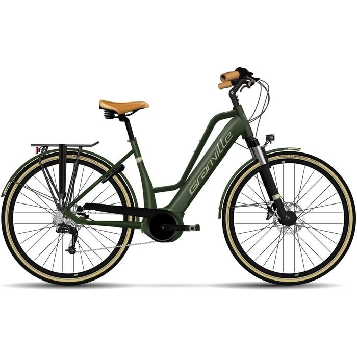 Vélo Électrique Granville E-Excellence 25 Perf 500Wh Vert 1 Vélo Électrique Granville E-Excellence 25 Perf 500Wh Vert