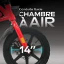 draisienne electrique urbanglide bike 140 red (4)